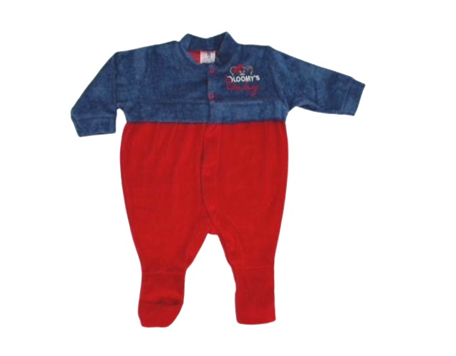 Macacão Bloomys Bebe Feminina Longo Plush Pé Reversível