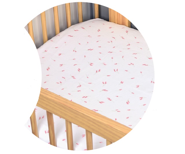 Lençol Minasrey Bebe Feminina Algodão Estampado C/elástico