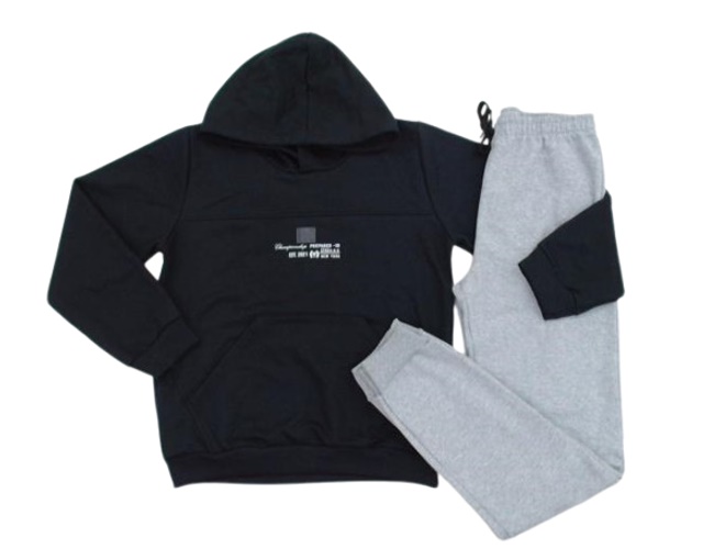 Conjunto Adulteens Juvenil Masculino Moletom Capuz