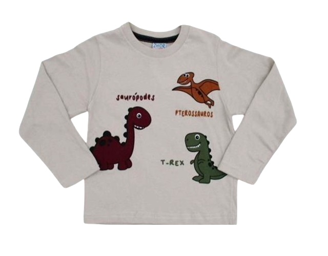 Camiseta Zhor Primeiros Passos Masculino Manga Longa Malha