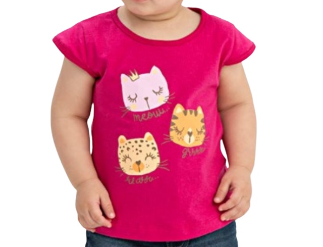 Blusa Fashionk Bebe Feminina Manga japonesa Cotton