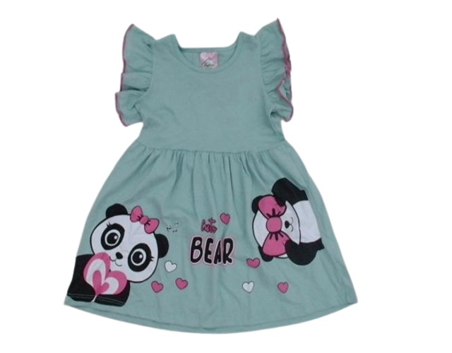 Vestido Fashionk Primeiros Passos Manga japonesa Malha