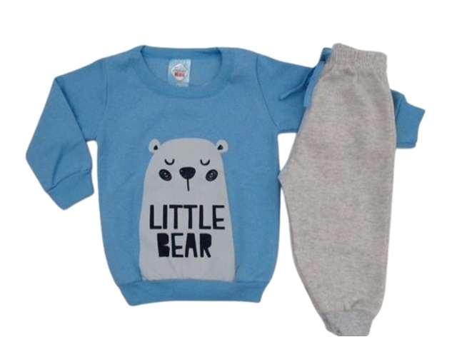 Conjunto Fashionk Bebe Masculino Moletom