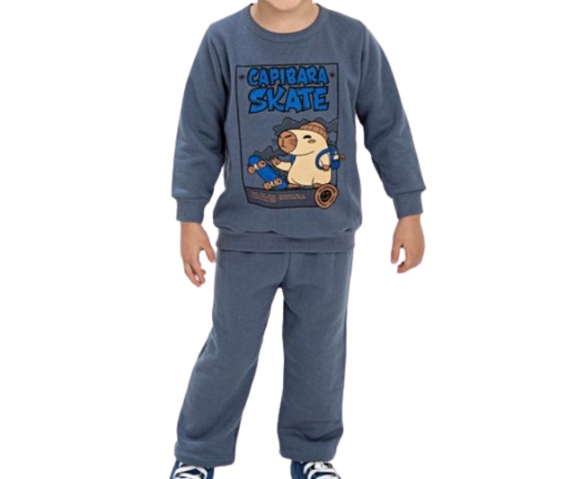 Conjunto Fashionk Primeiros Passos Masculino Moletom