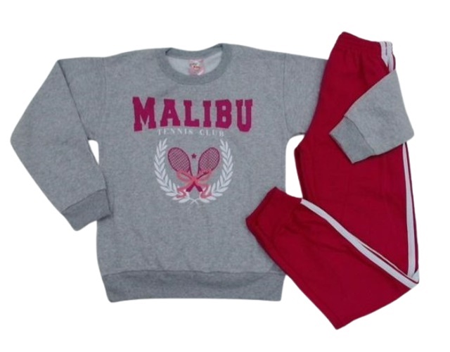 Conjunto Fashionk Juvenil Feminina Moletom Calça