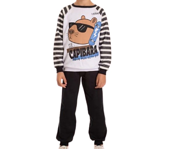 Conjunto Pimentinha Infantil Masculino Moletom