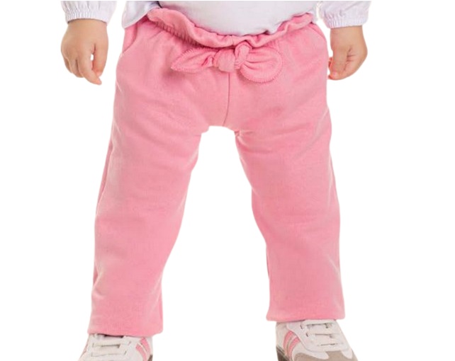 Calça Pimentinha Bebe Feminina Moletom