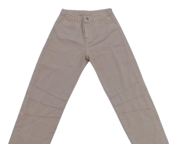 Calça Pty Juvenil Feminina Sarja Barrel