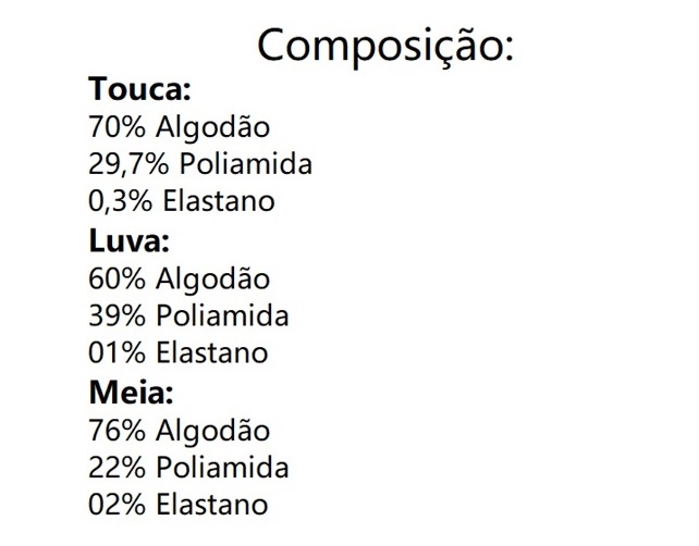 Kit-bebe Duck Bebe Masculino Algodão (touca+luva+meia)