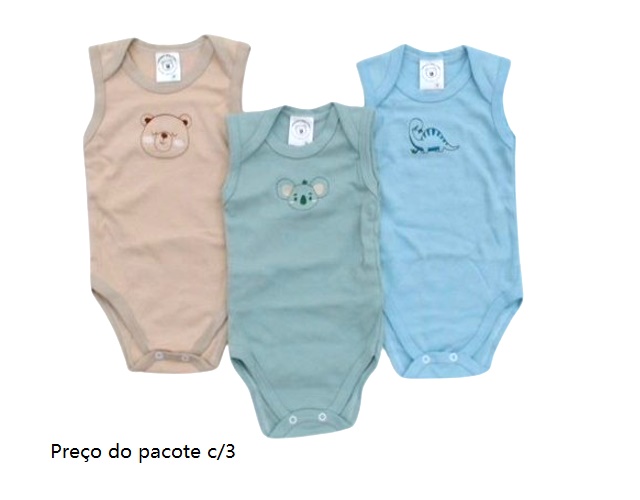 Body Mafessoni Bebe Unissex Regata Suedine (c/3)