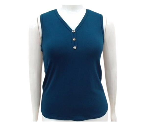 Blusa Armando Adulto Extra Grande Feminina Regata Viscolycra