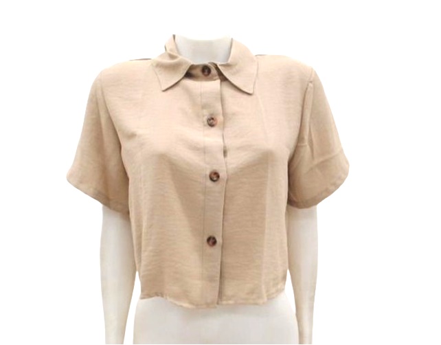 Camisete Armando Adulto Feminino Manga Curta Duna Cropped