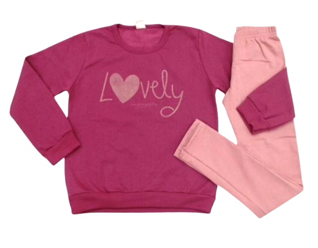 Conjunto Dfteen Juvenil Feminino Moletom Legging