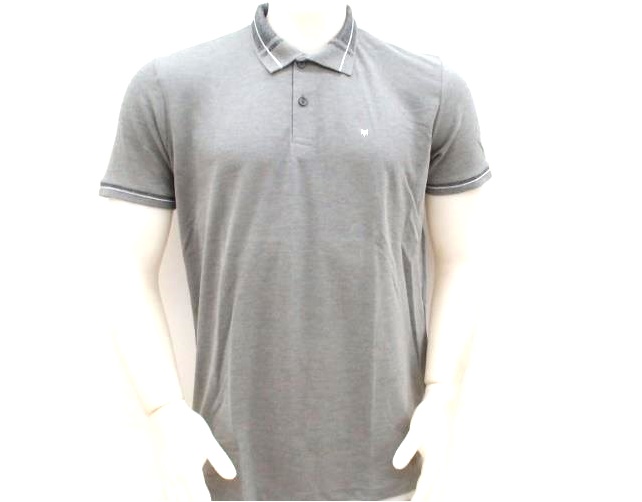 Polo Mmt Adulto Masculino Manga Curta Malha Piquet Retilínea