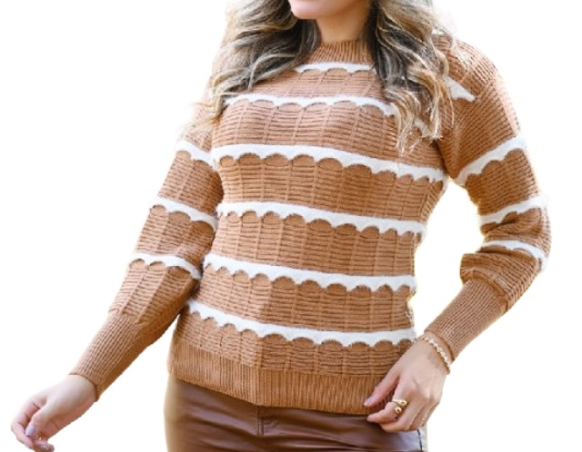 Blusa Oliveira Adulto Extra Grande Feminina Lã/Acrilico Trabalhada