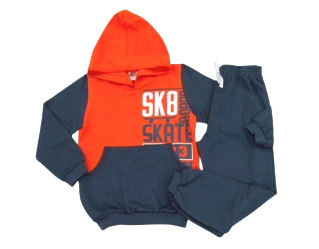 Conjunto Pituki Infantil Masculino Moletom Capuz