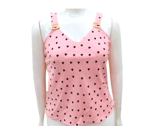 Blusa Armando Adulto Extra Grande Feminina Regata Poliéster