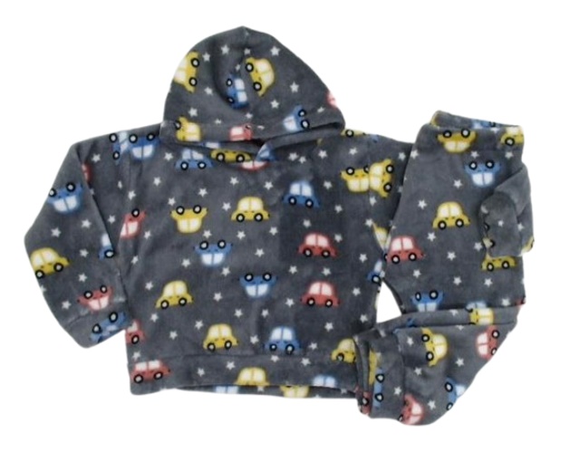Pijama Filitex Primeiros Passos Masculino Peluciado Capuz