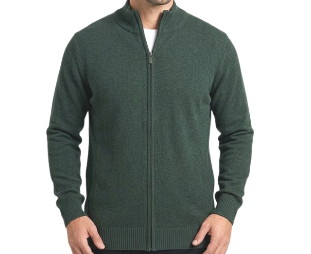 Jaqueta Ozon Adulto Masculina Lã/Acrílico Gola Alta