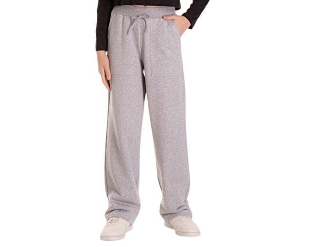 Calça Pk Juvenil Feminina Moletinho Reta 2bolsos