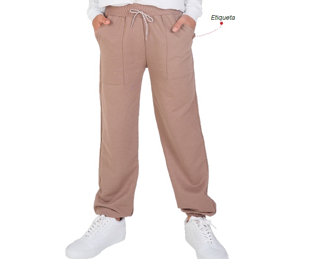 Calça Viston Juvenil Masculina Moletom 2bolsos