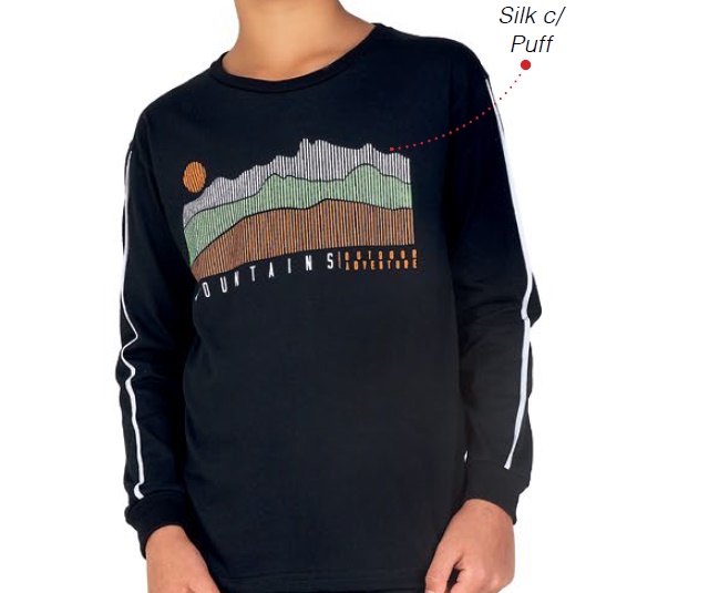 Camiseta Viston Juvenil Masculina Manga Longa Malha