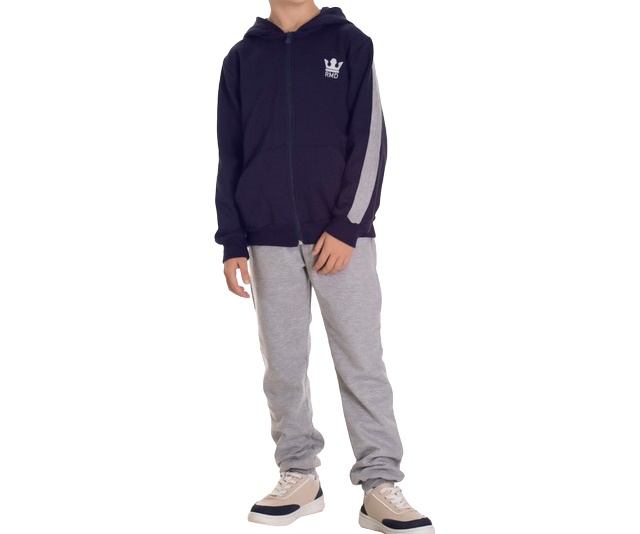 Conjunto Randa Infantil Masculino Moletom Capuz
