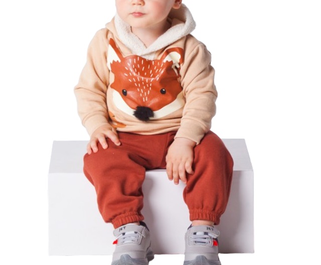 Conjunto Nekinho Bebe Masculino Moletom Capuz
