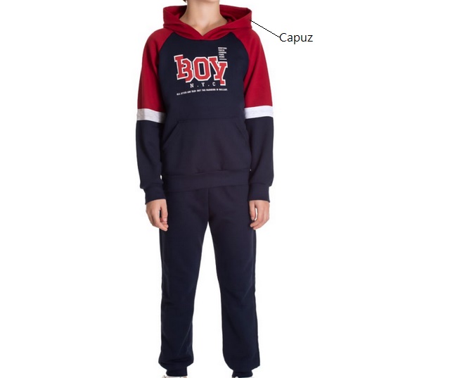Conjunto Semprekids Infantil Masculino Moletom Capuz