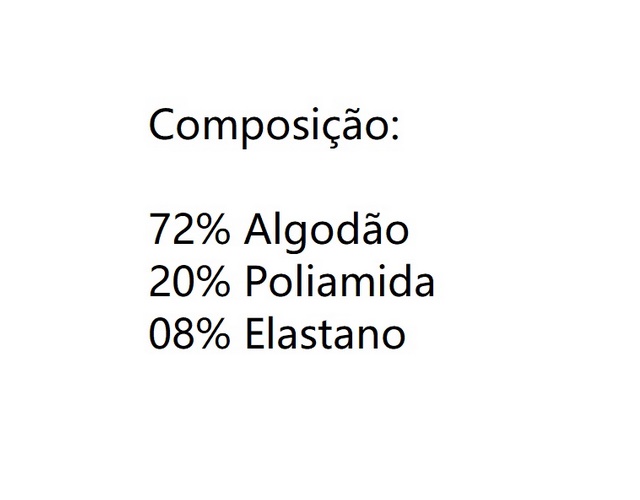 Meia Bf Adulto Feminina Algodão Soquete Trabalhada (c/3)