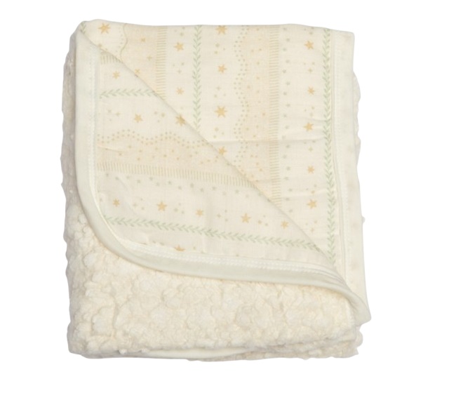 Cobertor Papi Bebe Soft Sherpa C/viés 100cmx0,80cm