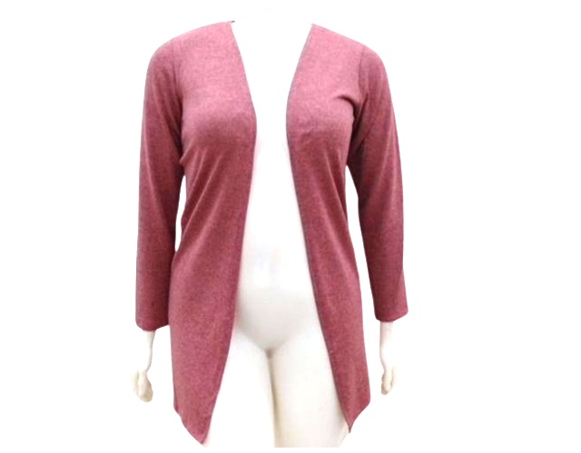 Cardigan 7linhas Adulto Extra Grande Feminino Lãzinha