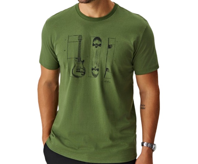 Camiseta Mmt Adulto Masculina Manga Curta Malha