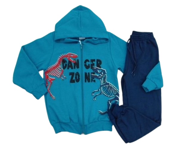 Conjunto Wilbertex Infantil Masculino Moletom Capuz