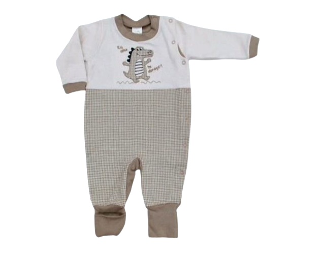 Macacão Petutinha Bebe Masculino Longo Suedine Pé Reversí