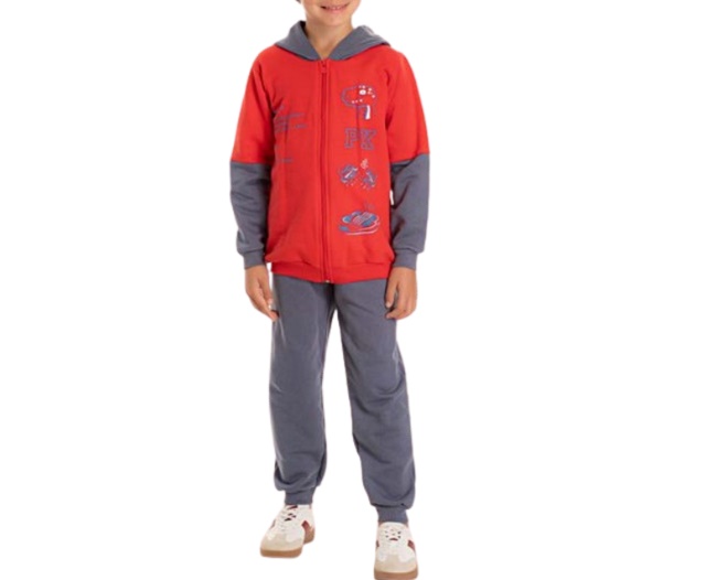 Conjunto Pimentinha Infantil Masculino Moletom Capuz
