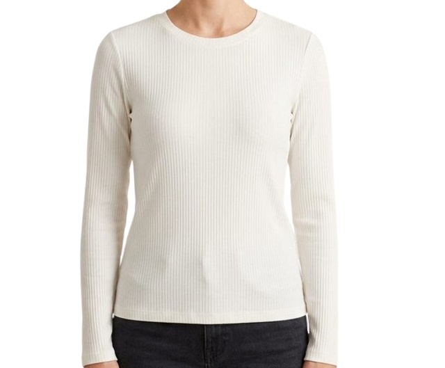 Blusa Treluna Adulto Feminina Manga Longa Viscolycra Canelada