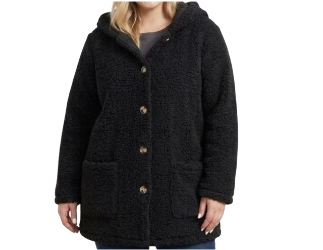 Casaco Armando Adulto Extra Grande Peluciado Capuz 2bolsos