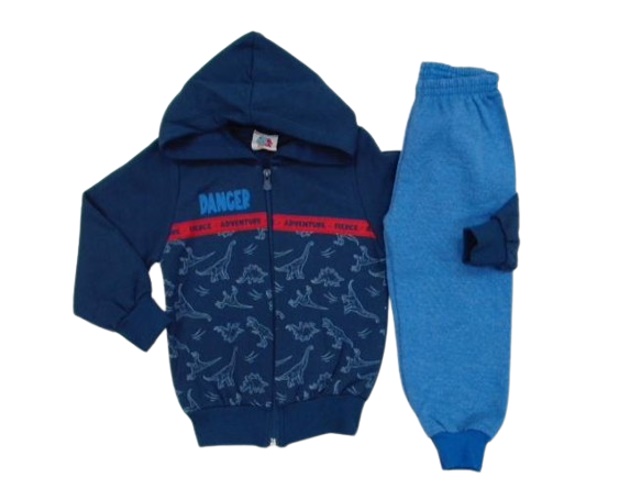 Conjunto Wkids Primeiros Passos Masculino Moletom Capuz