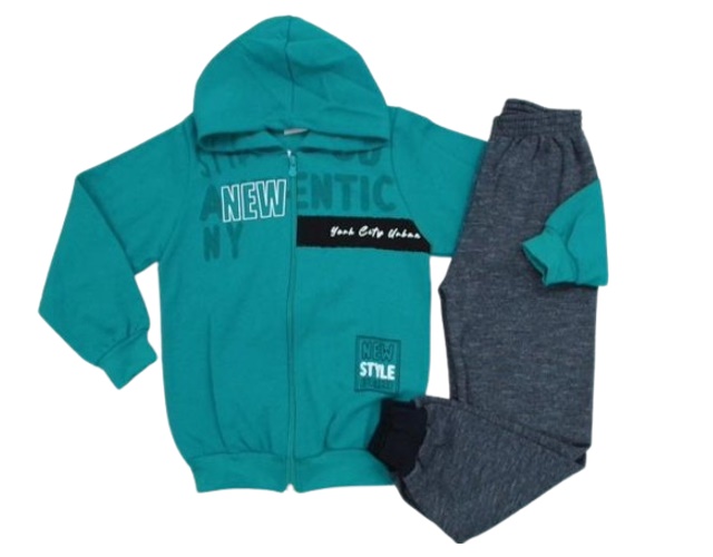 Conjunto Wkids Infantil Masculino Moletom Capuz