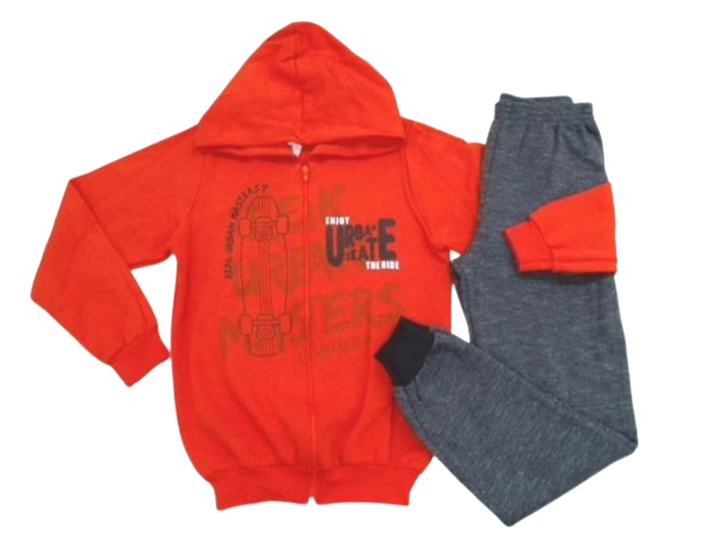 Conjunto Wkids Juvenil Masculino Moletom Capuz