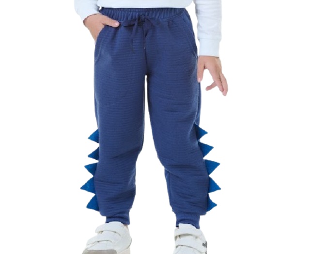 Calça Maro Primeiros Passos Masculina Moletinho Matelassê