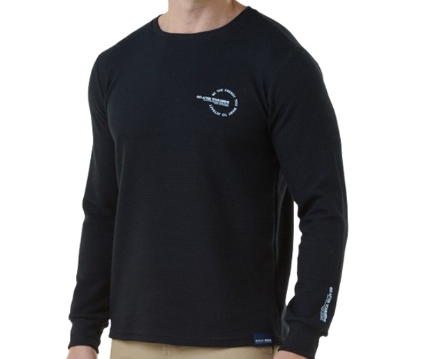 Camiseta Mro Adulto Masculina Manga Longa Malha Favo