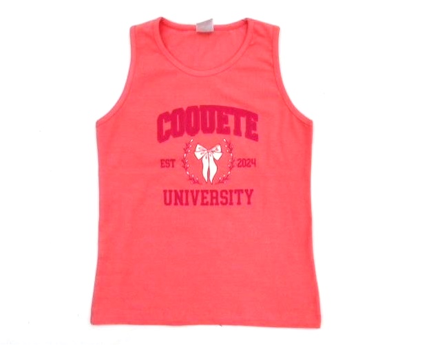 Blusa Gatutty Juvenil Feminina Regata Cotton