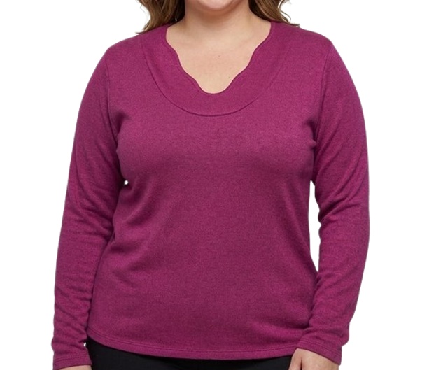 Blusa Armando Adulto Extra Grande Feminina Manga Longa Lãzinha