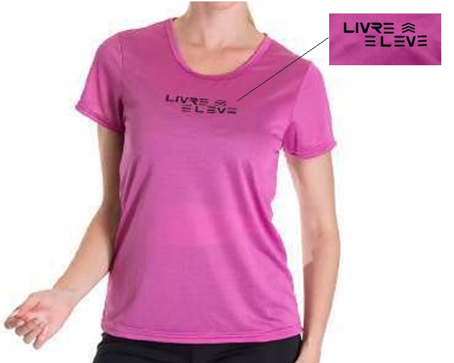 Blusa Sangos Adulto Feminina Manga Curta Dry Fit Furadinha