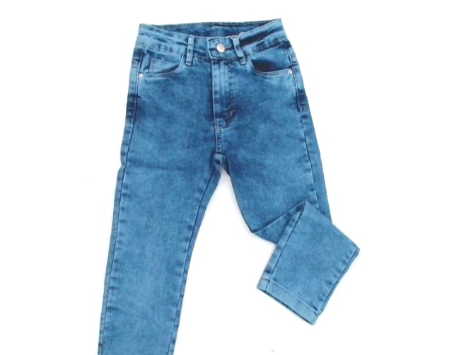 Calça Maliinha Infantil Feminina Jeans Lycra
