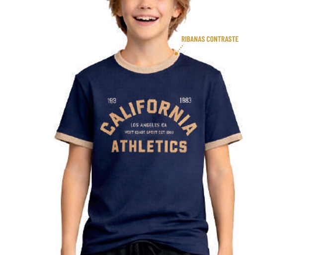 Camiseta Desayner Juvenil Masculina Manga Curta Malha