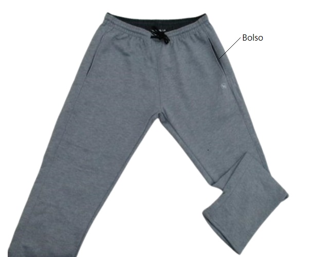 Calça Ks Adulto Masculina Moletom 2bolsos