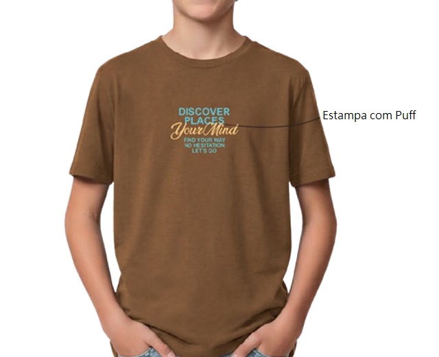 Camiseta Lillo&co Juvenil Masculina Manga Curta Malha